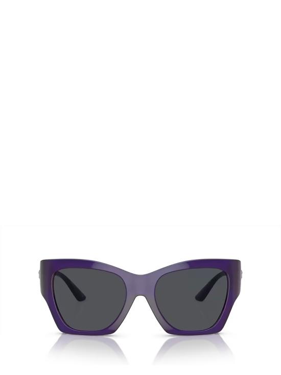 26FW 베르사체 선글라스 VE4452 541987 TRANSPARENT PURPLE
