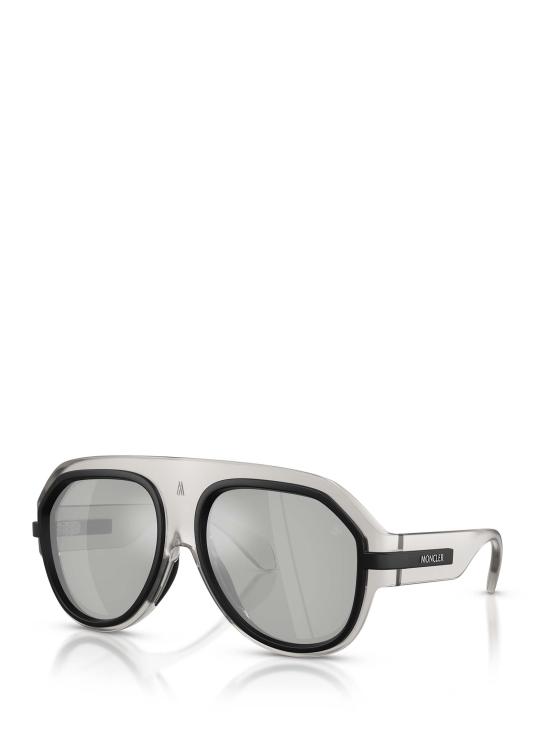 26FW 몽클레어 FYNDER 파인더 선글라스 ME8012U 50078V MATTE TRANSPARENT GREY - MONCLER