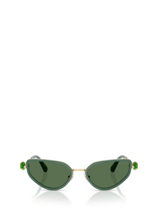 26FW 스와로브스키 선글라스 SK7027 403371 GOLD DARK GREEN