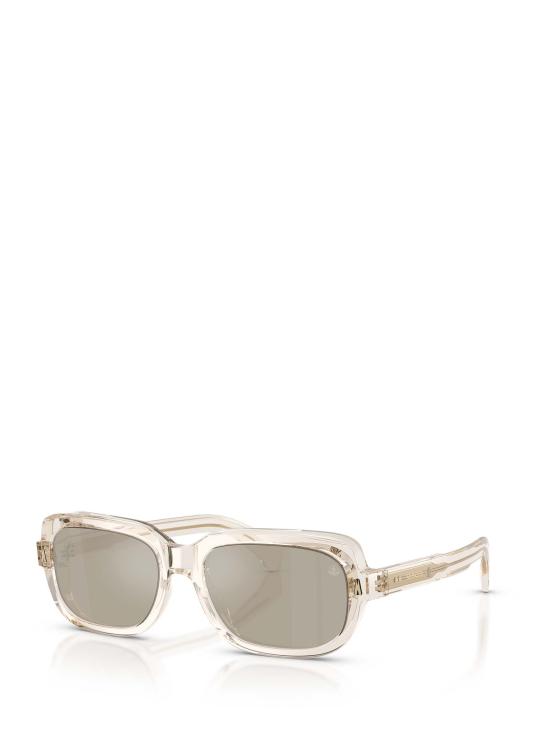 26FW 몽클레어 SUNTRAP 선트랩 직사각 프레임 선글라스 ME6008 30035A TRANSPARENT SHINY BUTTER - MONCLER