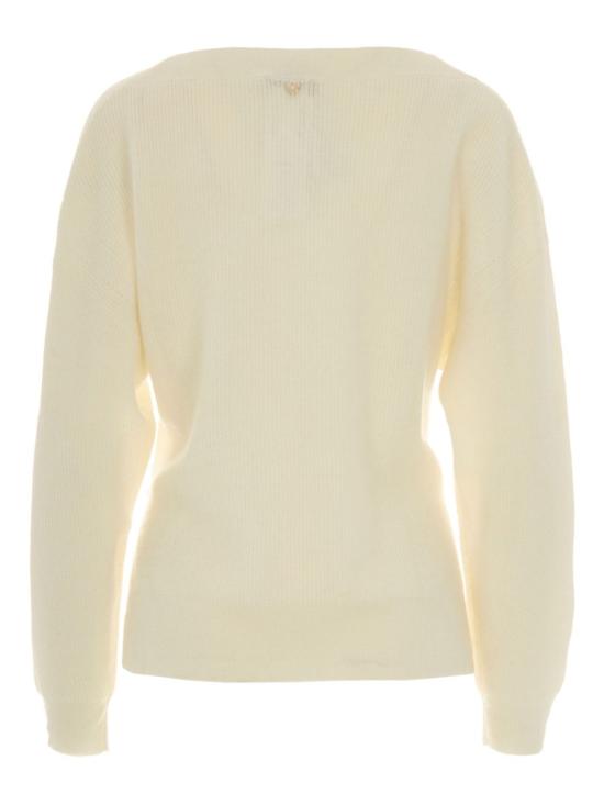 25FW 리우조 스웨터 CF5245 MS019X0256 White - LIU JO