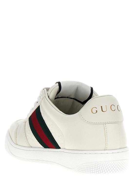 26SS 구찌 스크리너 스니커즈 798854AADU09094 White - GUCCI