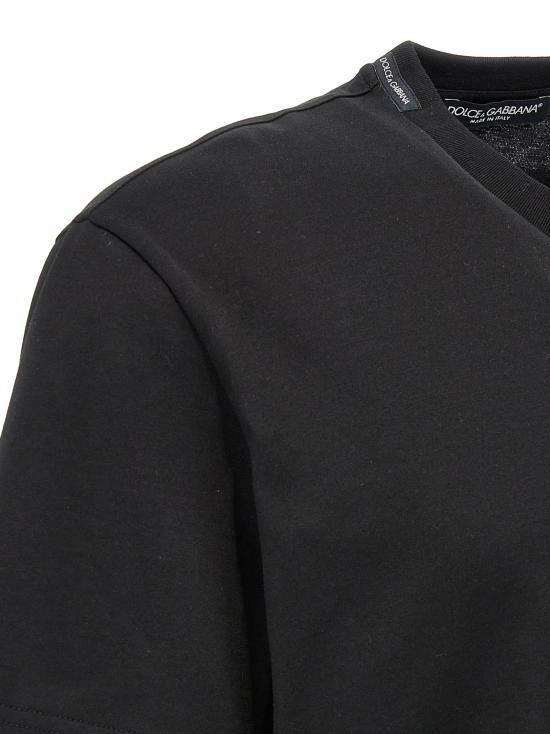 26SS 돌체앤가바나 반팔 티셔츠 G8RN8ZG7NUBN0000 Black - DOLCE & GABBANA