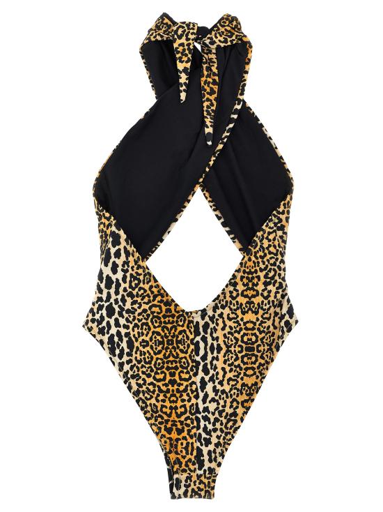 25FW 레이나올가 원피스 수영복 ITALIANSTALLIONSWIMSUITLEOPARDO Multicolor - REINA OLGA