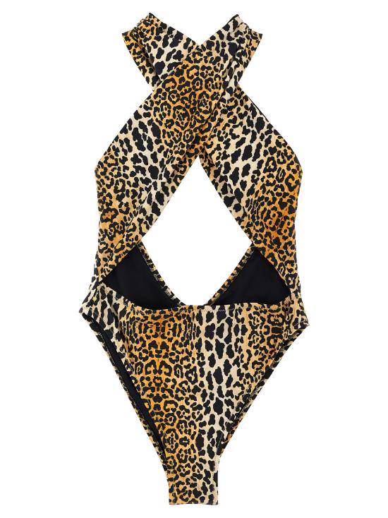 25FW 레이나올가 원피스 수영복 ITALIANSTALLIONSWIMSUITLEOPARDO Multicolor