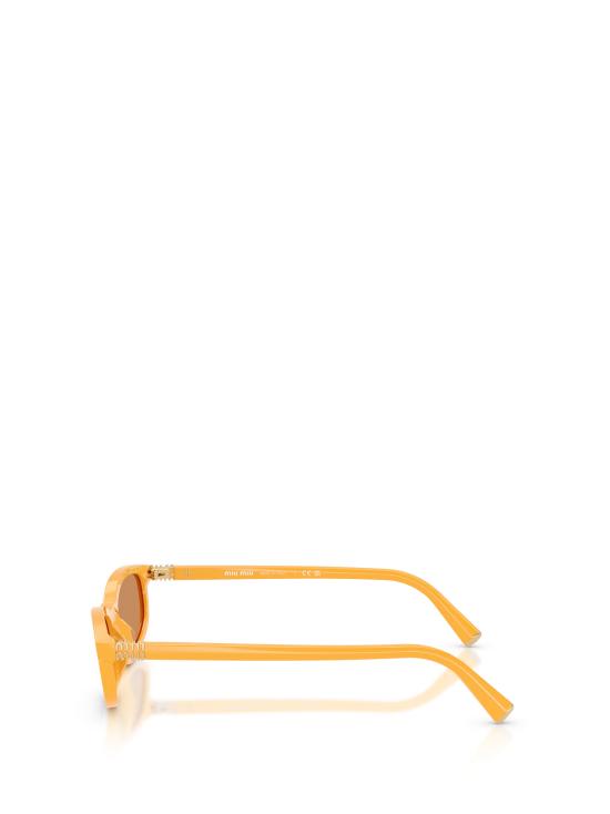 26FW 미우미우 타원형 프레임 선글라스 MU A06S 22D90Q SOLEIL - MIU MIU