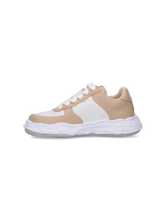  메종 미하라 야스히로 웨인 OG 솔 레더 로우탑 A08FW706 BEG WHT Beige - MAISON MIHARA YASUHIRO