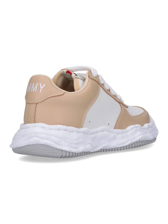  메종 미하라 야스히로 웨인 OG 솔 레더 로우탑 A08FW706 BEG WHT Beige - MAISON MIHARA YASUHIRO