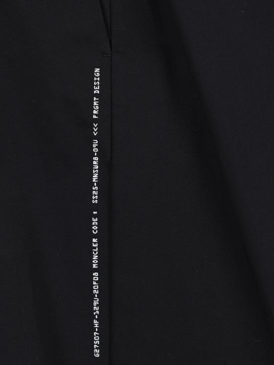 25SS 몽클레어 스트레이트 팬츠 09U 2A000 01 M5134 999 Black - MONCLER