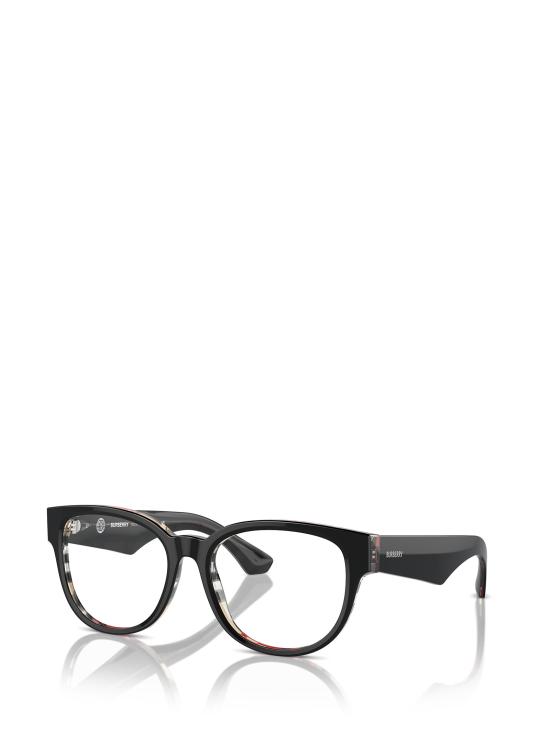 25FW 버버리 안경 BE2410 4121 TOP BLACK ON VINTAGE CHECK - BURBERRY