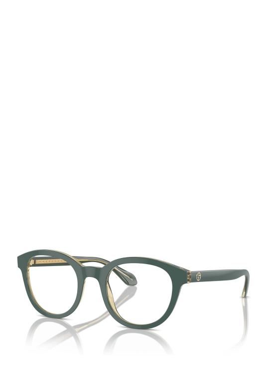 26FW 조르지오 아르마니 안경 AR7256 6086 TOP GREEN OLIVE TRANSPARENT - GIORGIO ARMANI