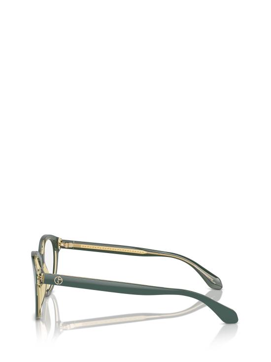 26FW 조르지오 아르마니 안경 AR7256 6086 TOP GREEN OLIVE TRANSPARENT - GIORGIO ARMANI