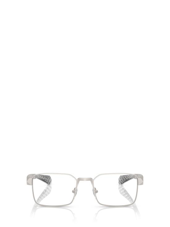 26FW 알랭미끌리 안경 A02509T 002 MATT SILVER DAMIER CRYSTAL BLACK