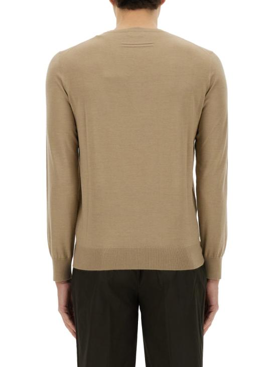 25SS 에르메네질도제냐 긴팔 티셔츠 UFJ00A9110 N92 BEIGE - ERMENEGILDO ZEGNA
