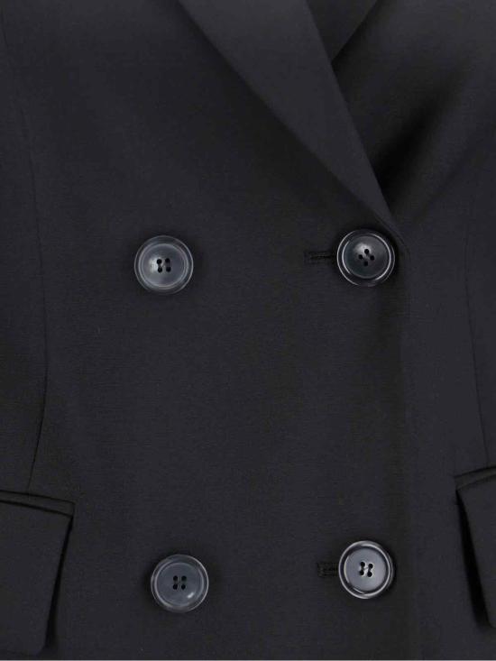 25FW 스포트막스 수트 자켓 2522046011600 004 Black - SPORTMAX