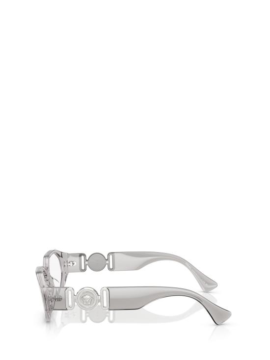 26FW 베르사체 안경 VE3320U 593 GREY TRANSPARENT - VERSACE