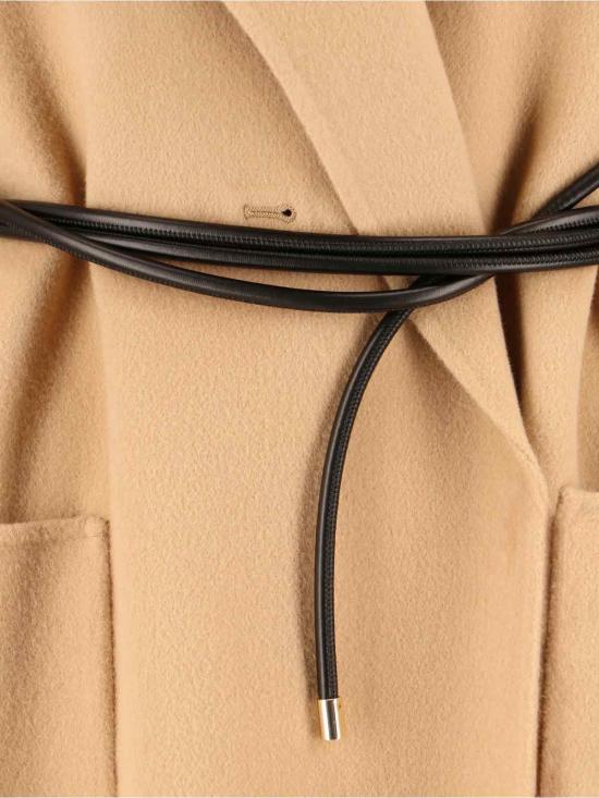 25FW 스포트막스 코트 2522016031600 001 Beige - SPORTMAX