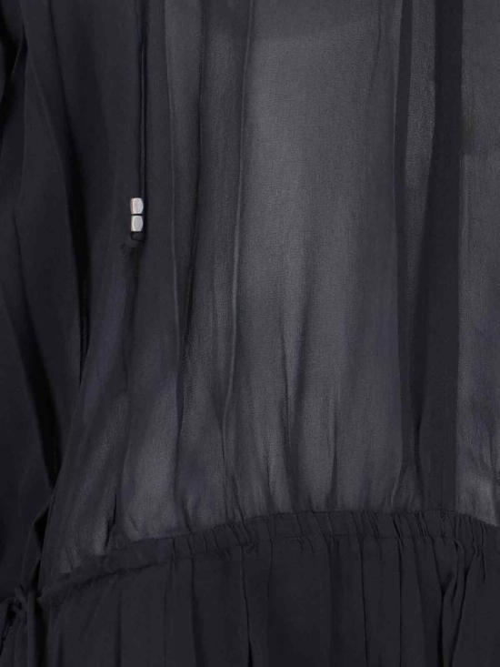 25FW 이자벨마랑에뚜왈 미디 원피스 RO0799FA C3J01E 01BK Black - ISABEL MARANT ETOILE