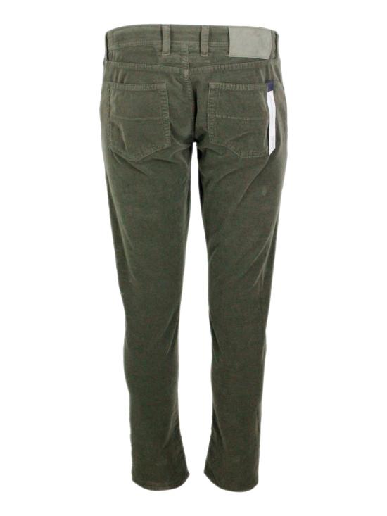 25FW 트라마로사 스트레이트 팬츠 MICHV004 0299 Green - TRAMAROSSA