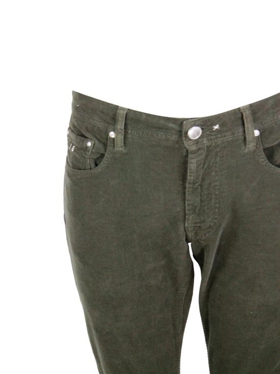 25FW 트라마로사 스트레이트 팬츠 MICHV004 0299 Green - TRAMAROSSA