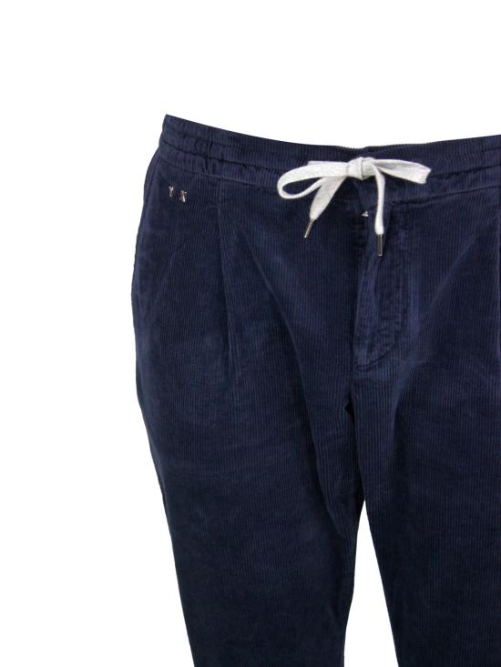 25FW 트라마로사 스트레이트 팬츠 ALVISEV005 0558 Dark blu - TRAMAROSSA