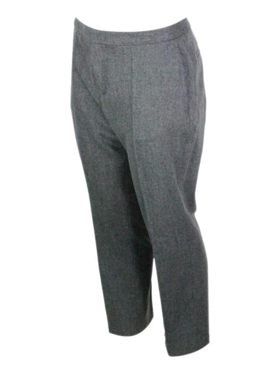 25FW 파비아나 필리피 스트레이트 팬츠 PAD225F326L664 8132 Grey - FABIANA FILIPPI