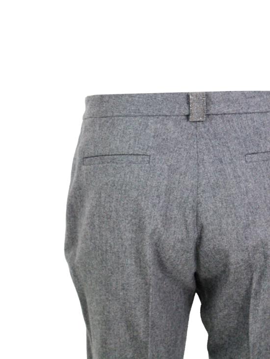 25FW 파비아나 필리피 스트레이트 팬츠 PAD225F326L664 8132 Grey - FABIANA FILIPPI