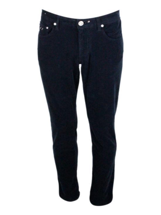 25FW 트라마로사 스트레이트 팬츠 MICHV004 0558 Dark blu