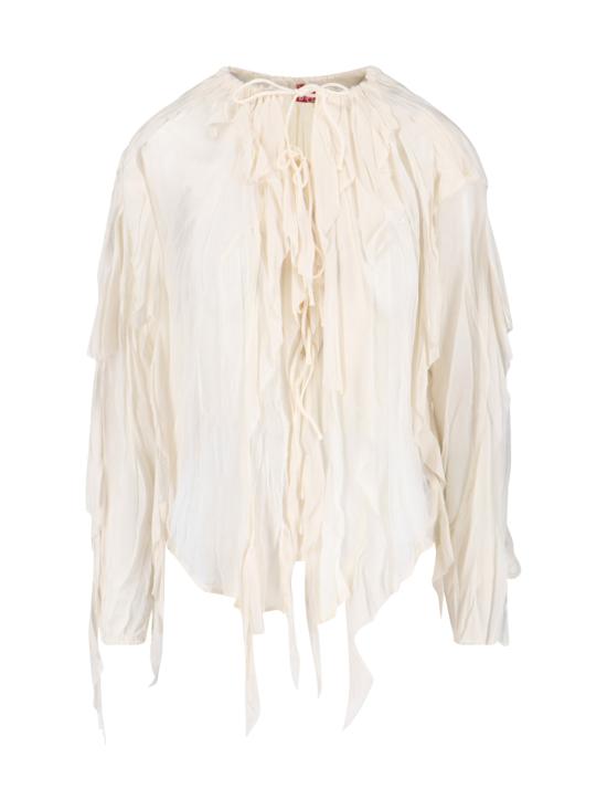 25FW 디젤 블라우스 A18563 0KIBL 1AM White