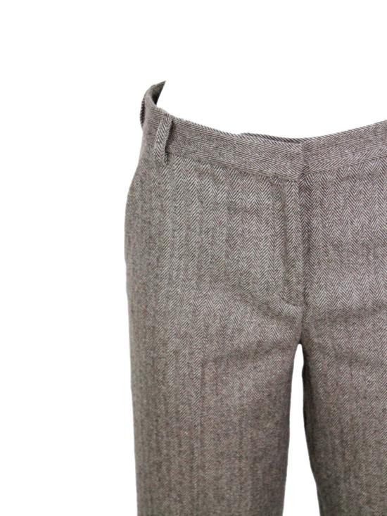 25FW 안토넬리 피렌체 스트레이트 팬츠 PONCE P8120 C229 Brown - ANTONELLI FIRENZE