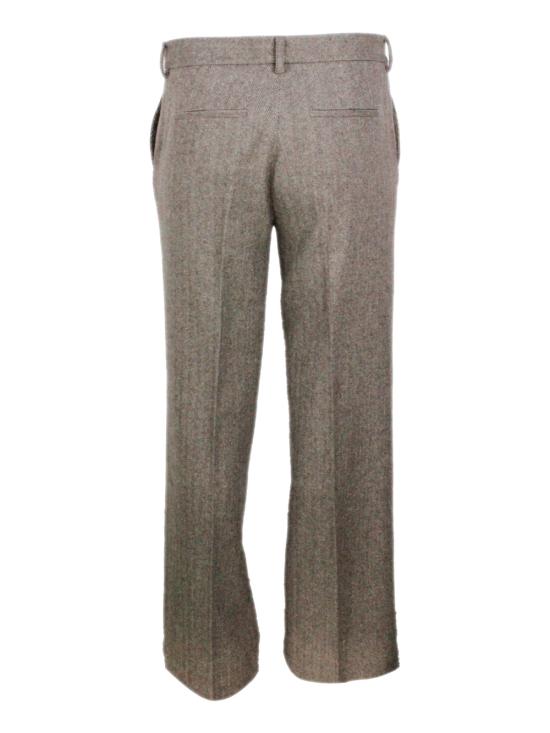 25FW 안토넬리 피렌체 스트레이트 팬츠 PONCE P8120 C229 Brown - ANTONELLI FIRENZE