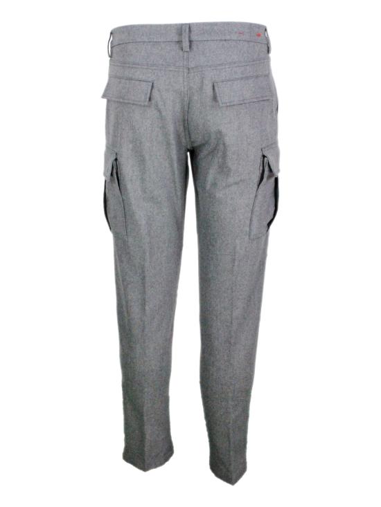 25FW 일레븐티 스트레이트 팬츠 L75PANA15TES0H027 14 Grey - ELEVENTY