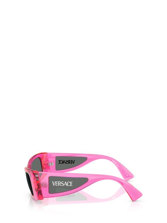 26FW 베르사체 선글라스 VE4481 543487 FUCHSIA FLUO TRANSPARENT - VERSACE