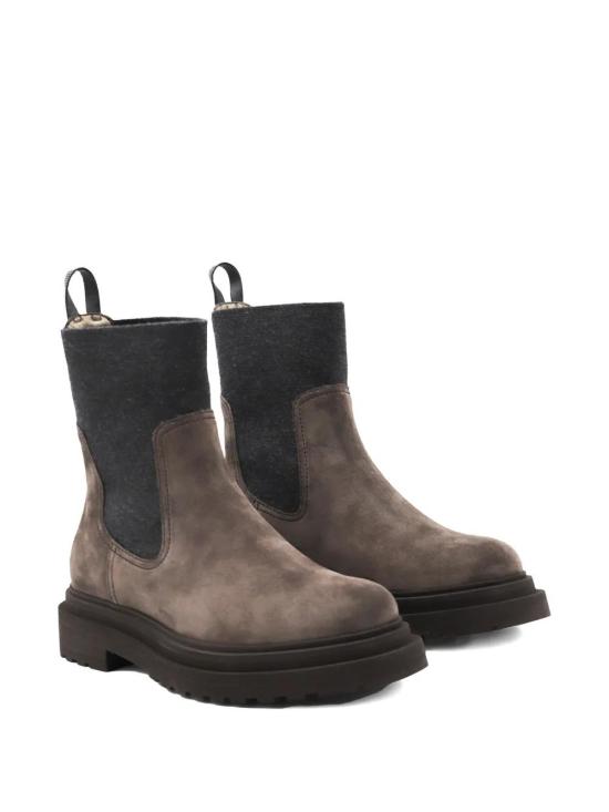 25FW 브루넬로 쿠치넬리 부츠 MZSFG3034 C7284 CORVINO - BRUNELLO CUCINELLI