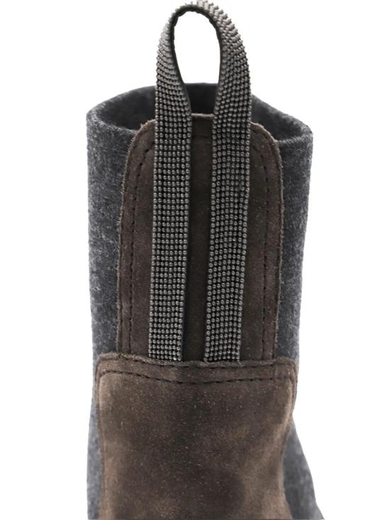 25FW 브루넬로 쿠치넬리 부츠 MZSFG3034 C7284 CORVINO - BRUNELLO CUCINELLI