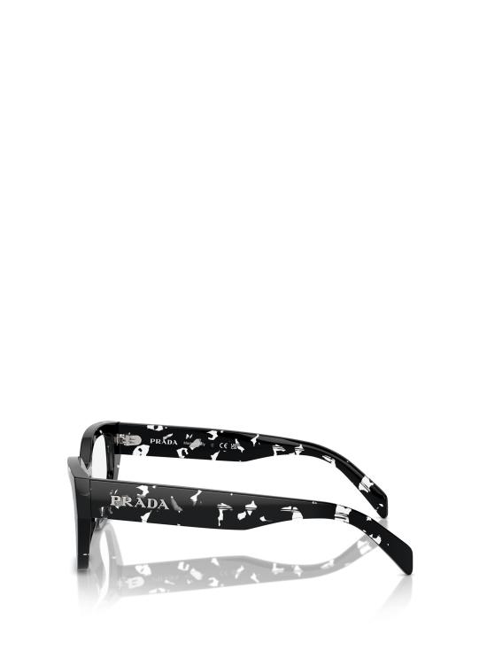 26FW 프라다 안경 PR A16V 15O1O1 BLACK CRYSTAL TORTOISE - PRADA