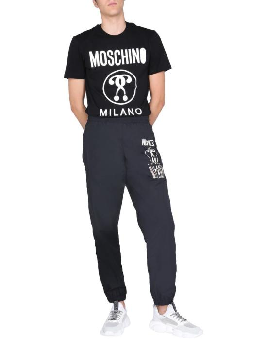  모스키노 숏팬츠 03317016 1555 Black - MOSCHINO