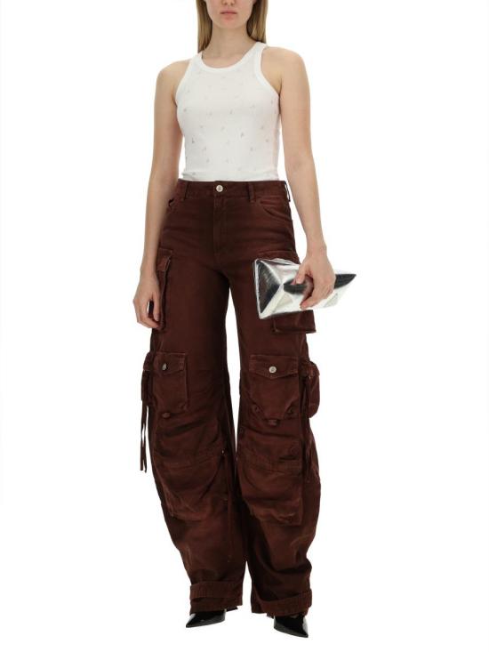 24FW 디 아티코 민소매 티셔츠 247WCT276 J051L480 WHITE - THE ATTICO