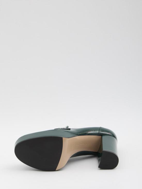 25FW 지안비토로시 뮬/슬리퍼 2400141 G25356 70RIC MALACHITE GREEN - GIANVITO ROSSI