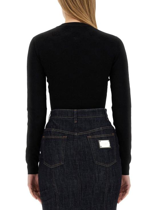  돌체앤가바나 스웨터 FXX14T JFMALN0000 Black - DOLCE & GABBANA