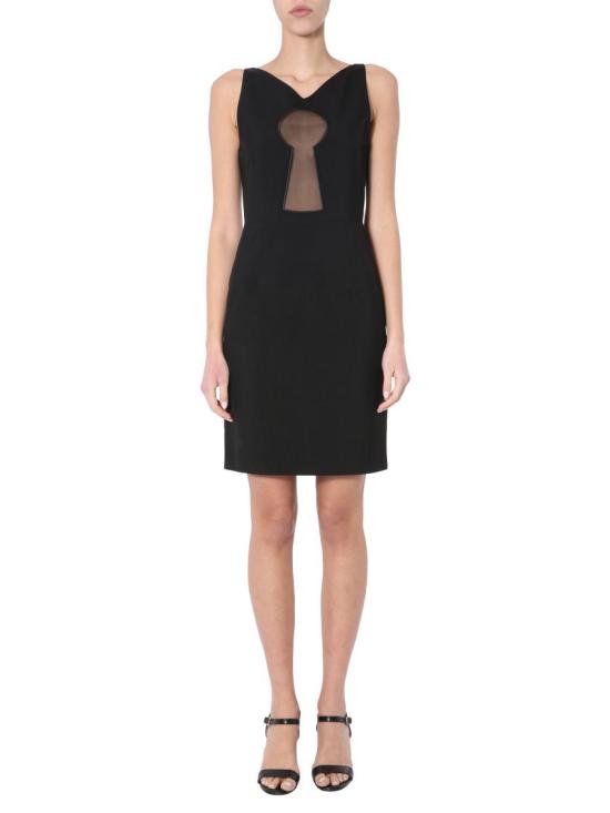  모스키노 원피스 04350518 2555 Black - MOSCHINO