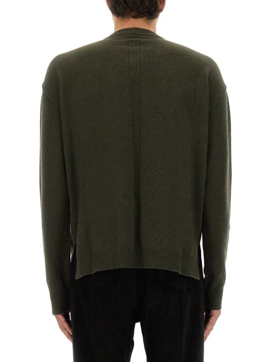 25FW 릭 오웬스 긴팔 티셔츠 RU02E1684 WSBR25 GREEN - RICK OWENS
