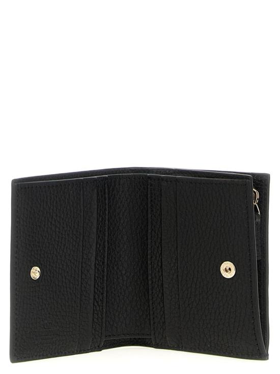  발렌티노 가라바니 락스터드 반지갑  W2P0AR5VSH0NO Black - VALENTINO GARAVANI