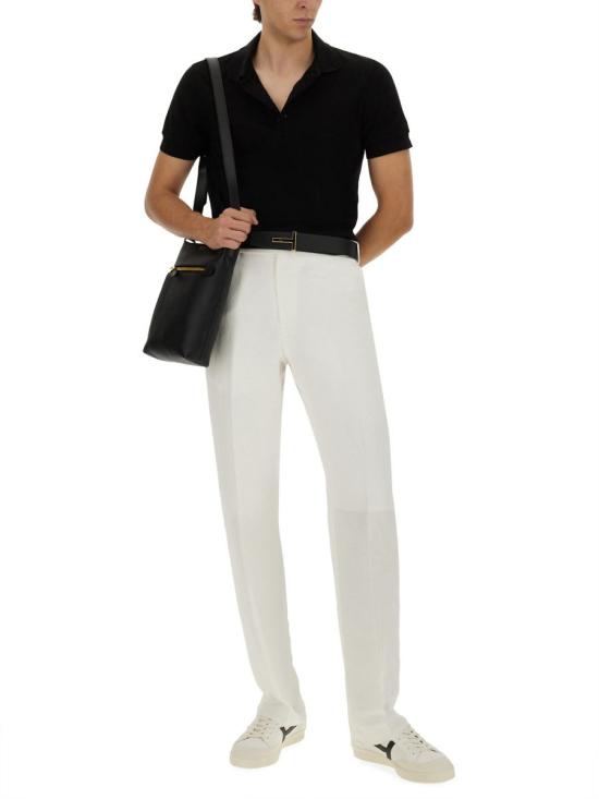 25FW 톰포드 반팔 셔츠 JPS011 JMT013LB999 Black - TOMFORD