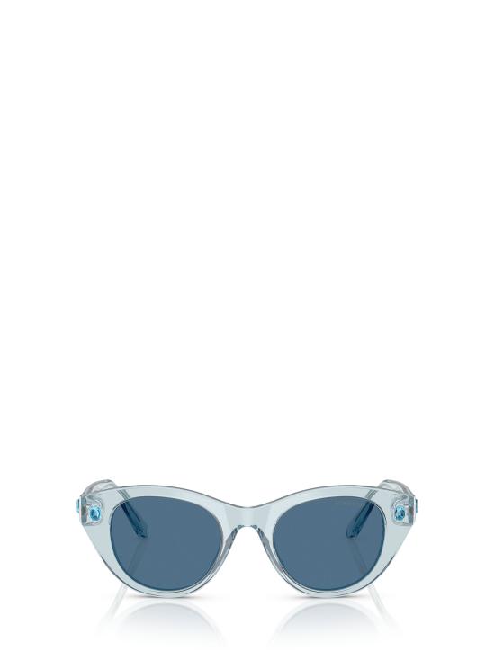 26FW 스와로브스키 선글라스 SK6025 106555 TRANSPARENT LIGHT BLUE