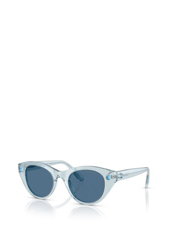 26FW 스와로브스키 선글라스 SK6025 106555 TRANSPARENT LIGHT BLUE - SWAROVSKI