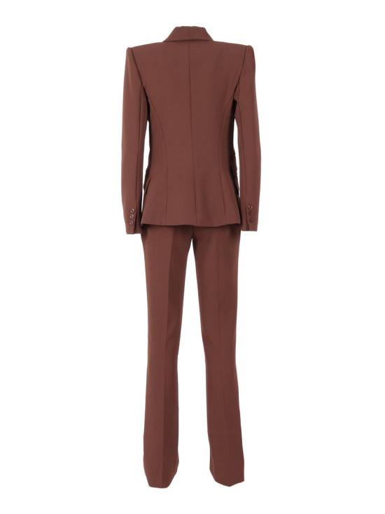 25FW 엘리자베타프랜치 수트 세트 TP00156E2 EA3 238389 BROWN - ELISABETTA FRANCHI