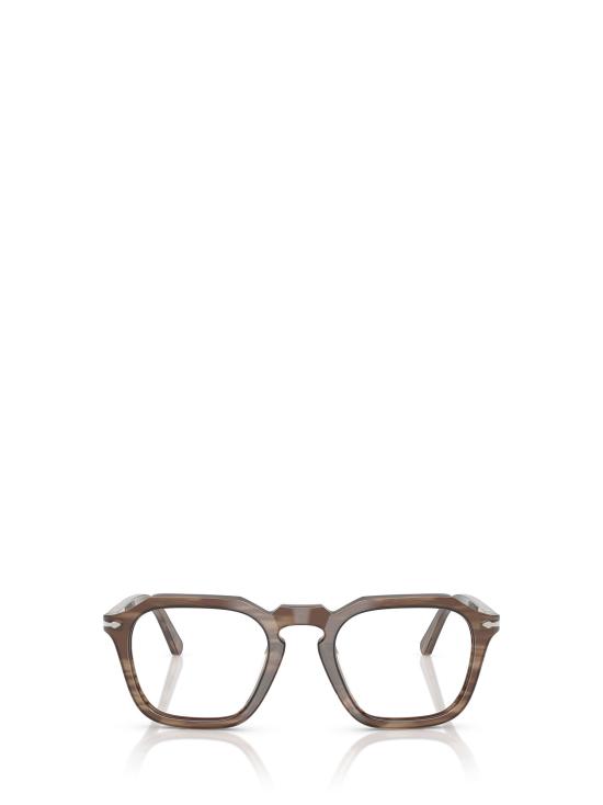 26FW 페르솔 안경 PO3292V 1208 STRIPED BROWN