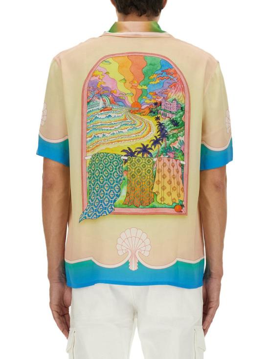 25FW 카사블랑카 반팔 셔츠 MPF25 SH 003 09LUCIDDREAMS MULTICOLOUR - CASABLANCA