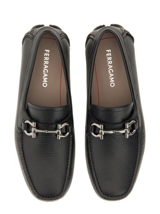 25FW 살바토레 페라가모 로퍼 755610 02C398075 Black - SALVATORE FERRAGAMO